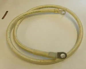 M5086/2-2-9 No. 2 AWG TIN PLATED COPPER WIRE, Nylon / Fiberglass Insulation 39"